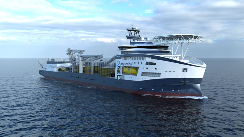 PALFINGER: State-of-the-Art Solutions for Third Prysmian Cable Laying Vessel